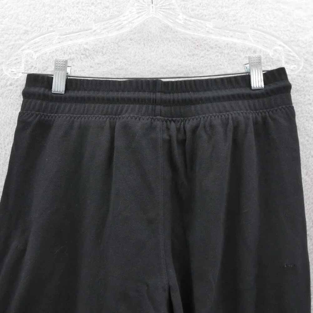 Louisville Cardinals Joggers Mens Medium Black Track Pants Adidas Ankle Snap New